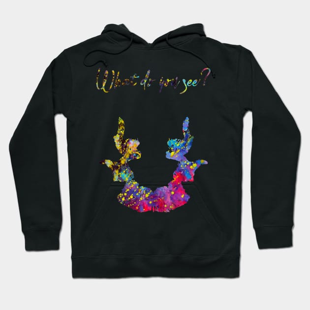 Rorschach inkblot test Hoodie by erzebeth